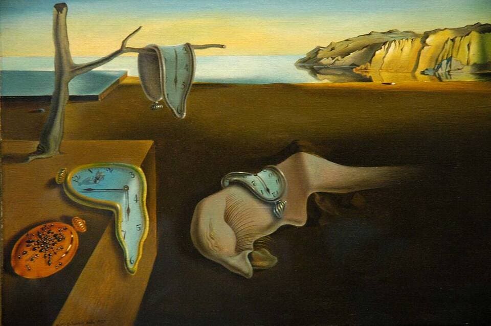 Surrealism: Salvador Dalí, The Persistence of Memory