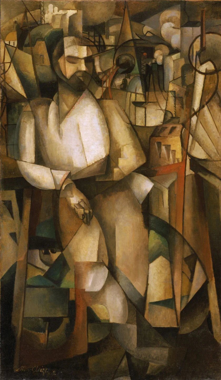 Man on a Balcony 